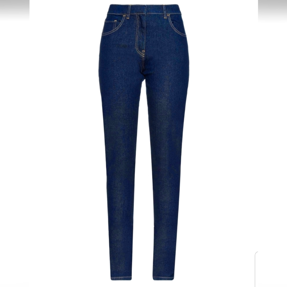Golden Goose Lodin Skinny Legging Jeans Size 27 Dark Wash Blue - Picture 1 of 8